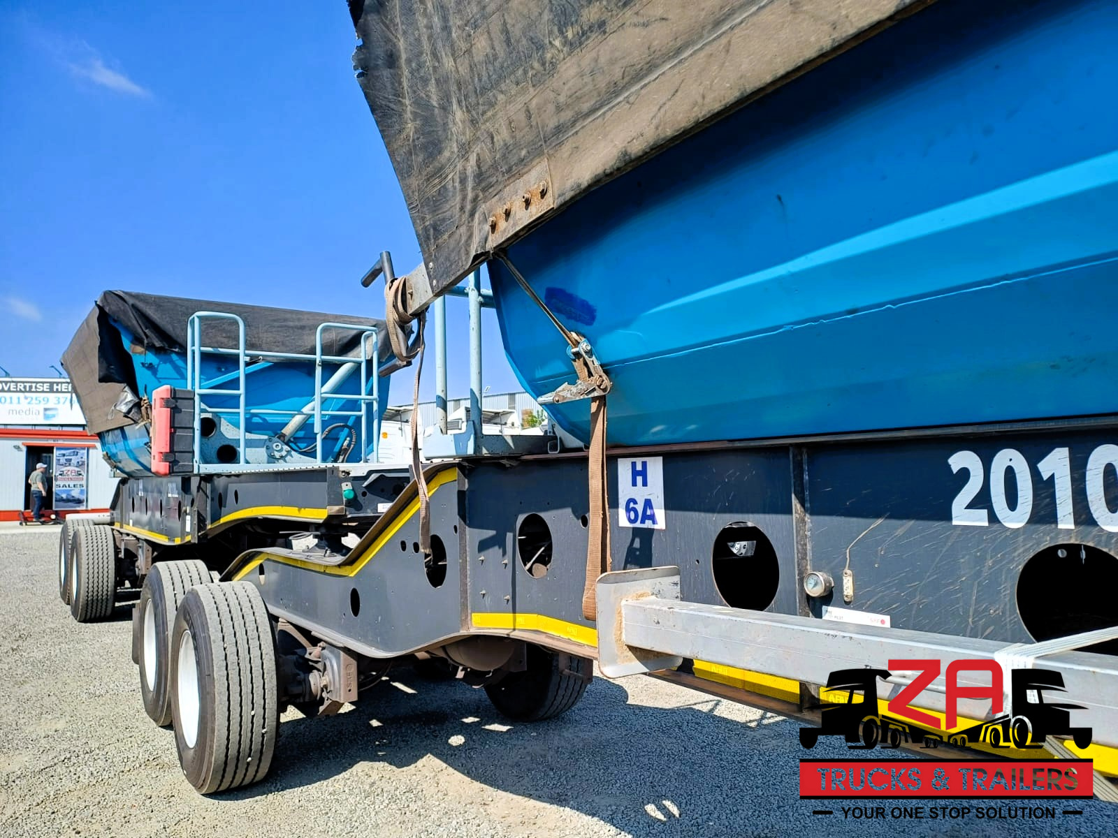 2021 AFRIT 18 CUBE SIDE TIPPER TRAILER #53333